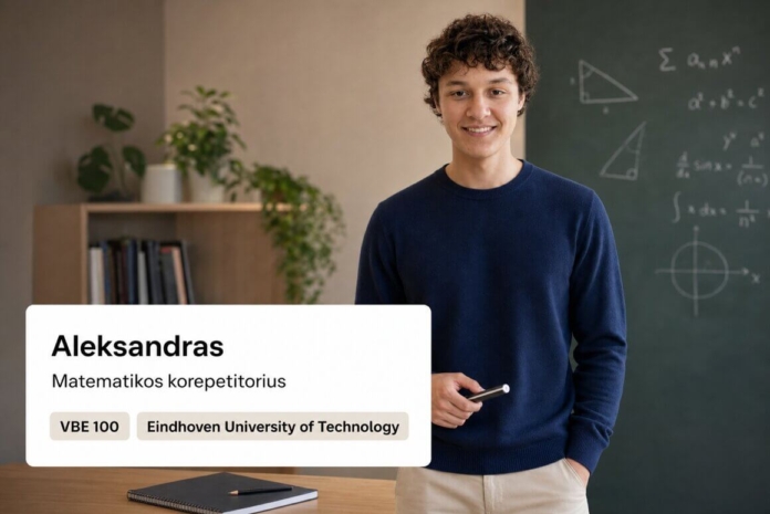 Matematikos korepetitorius Aleksandras